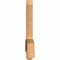 Ekena Millwork Bellingham Timber Gable Bracket, Western Red Cedar, 60"W x 30"H x 3 1/2"D x 5 1/2"F, 12/12 Pitch GBW060X30X0406BEL00SWR - alternate 2